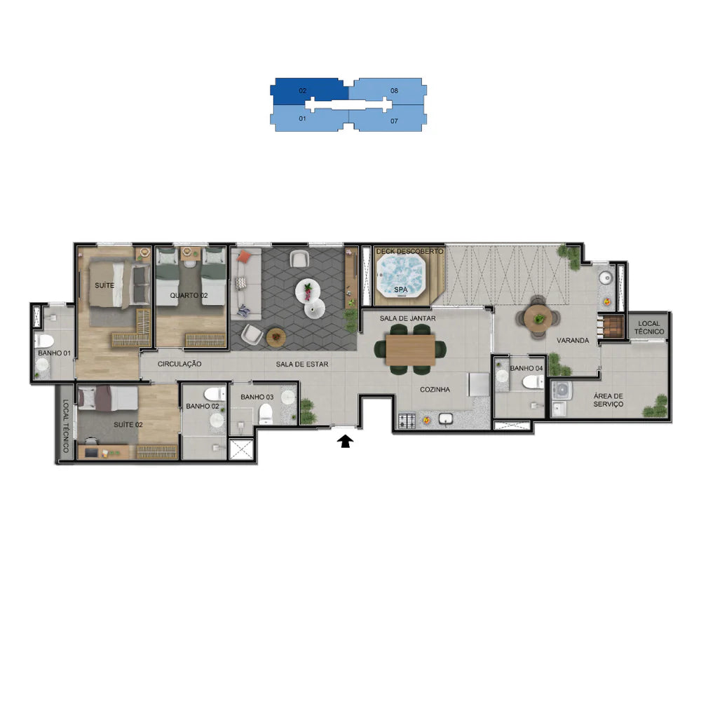 Cobertura do Alto Sobradinho: Alto do Horizonte e Alto da Alvorada